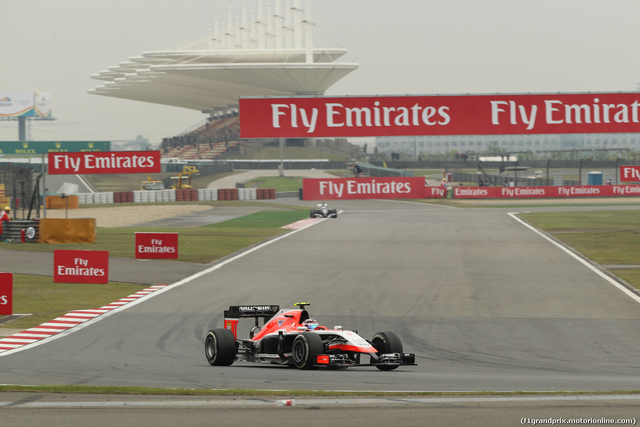 GP CINA, 18.04.2014- Prove Libere 1, Max Chilton (GBR), Marussia F1 Team MR03