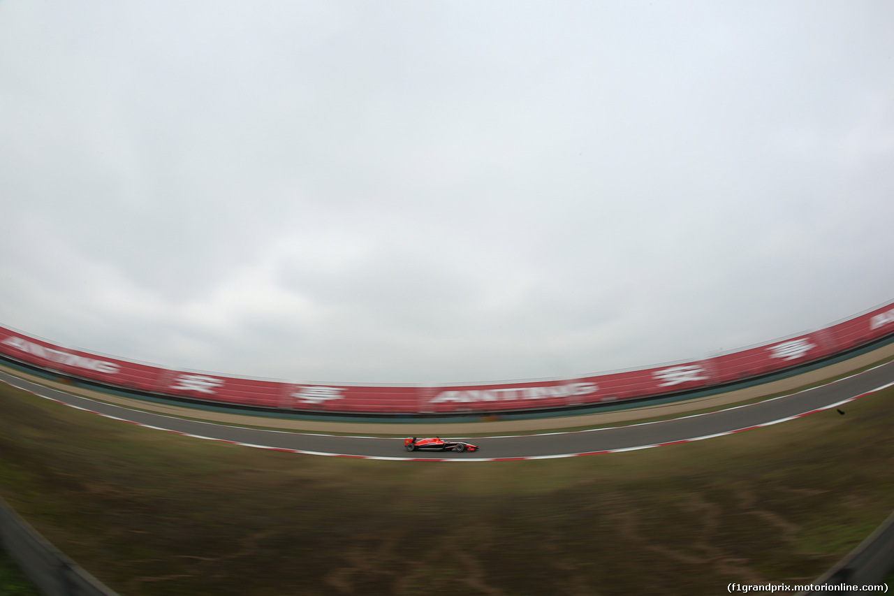GP CINA, 18.04.2014- Prove Libere 1, Jules Bianchi (FRA) Marussia F1 Team MR03