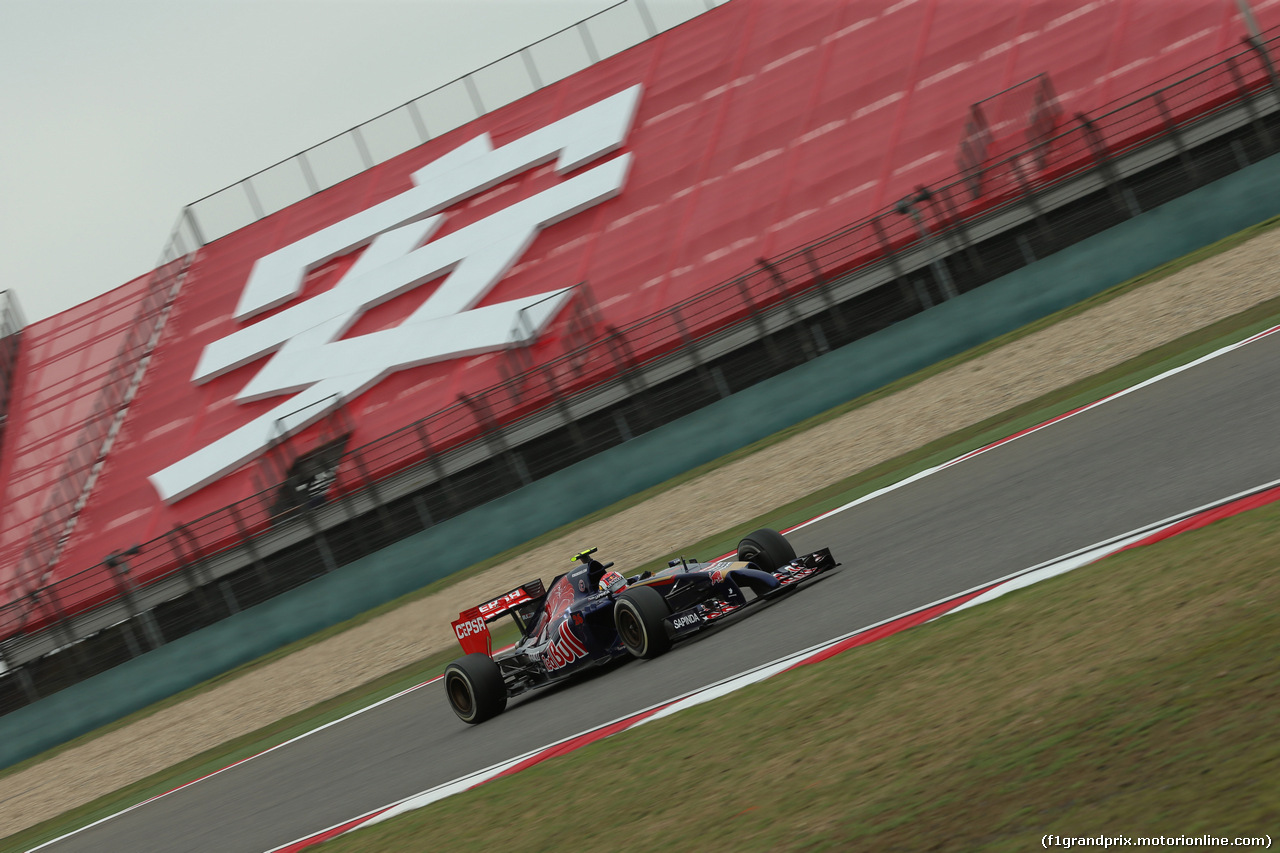 GP CINA, 18.04.2014- Prove Libere 1, Daniil Kvyat (RUS) Scuderia Toro Rosso STR9