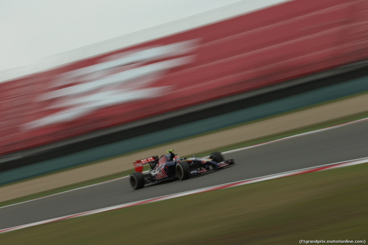 GP CINA, 18.04.2014- Prove Libere 1, Daniil Kvyat (RUS) Scuderia Toro Rosso STR9