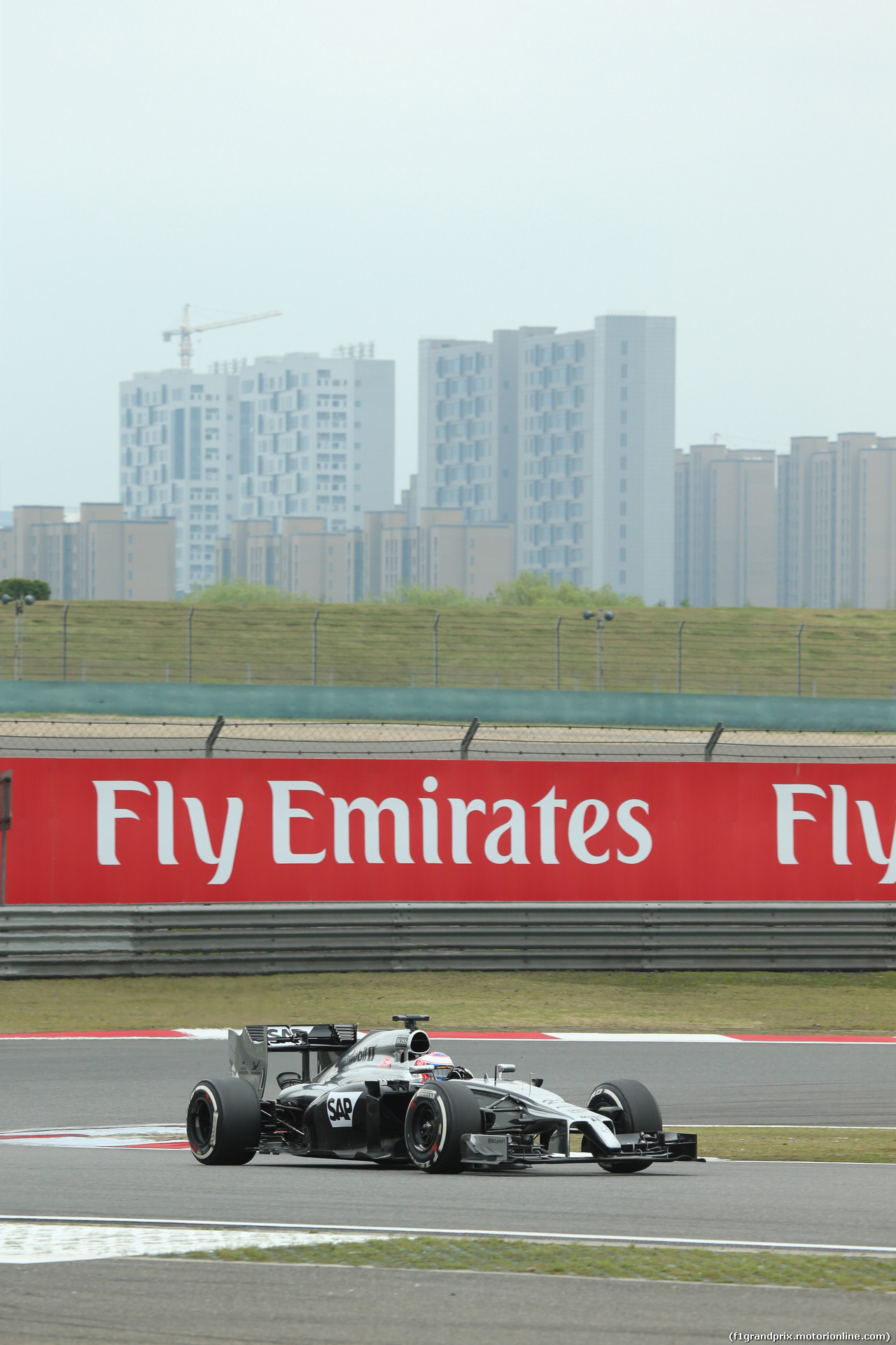 GP CINA, 18.04.2014- Prove Libere 1, Jenson Button (GBR) McLaren Mercedes MP4-29