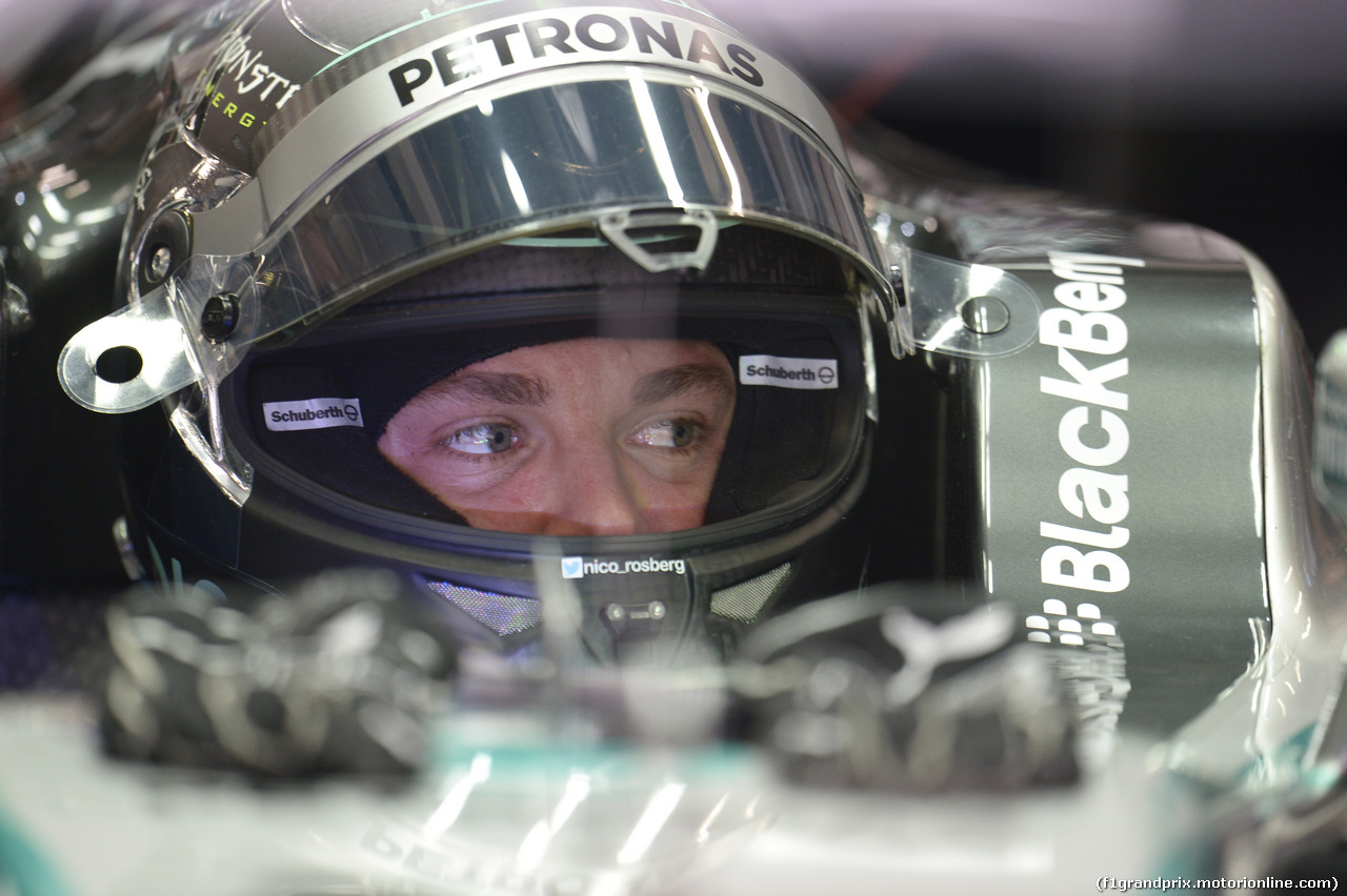 GP CINA, 18.04.2014- Prove Libere 1, Nico Rosberg (GER) Mercedes AMG F1 W05