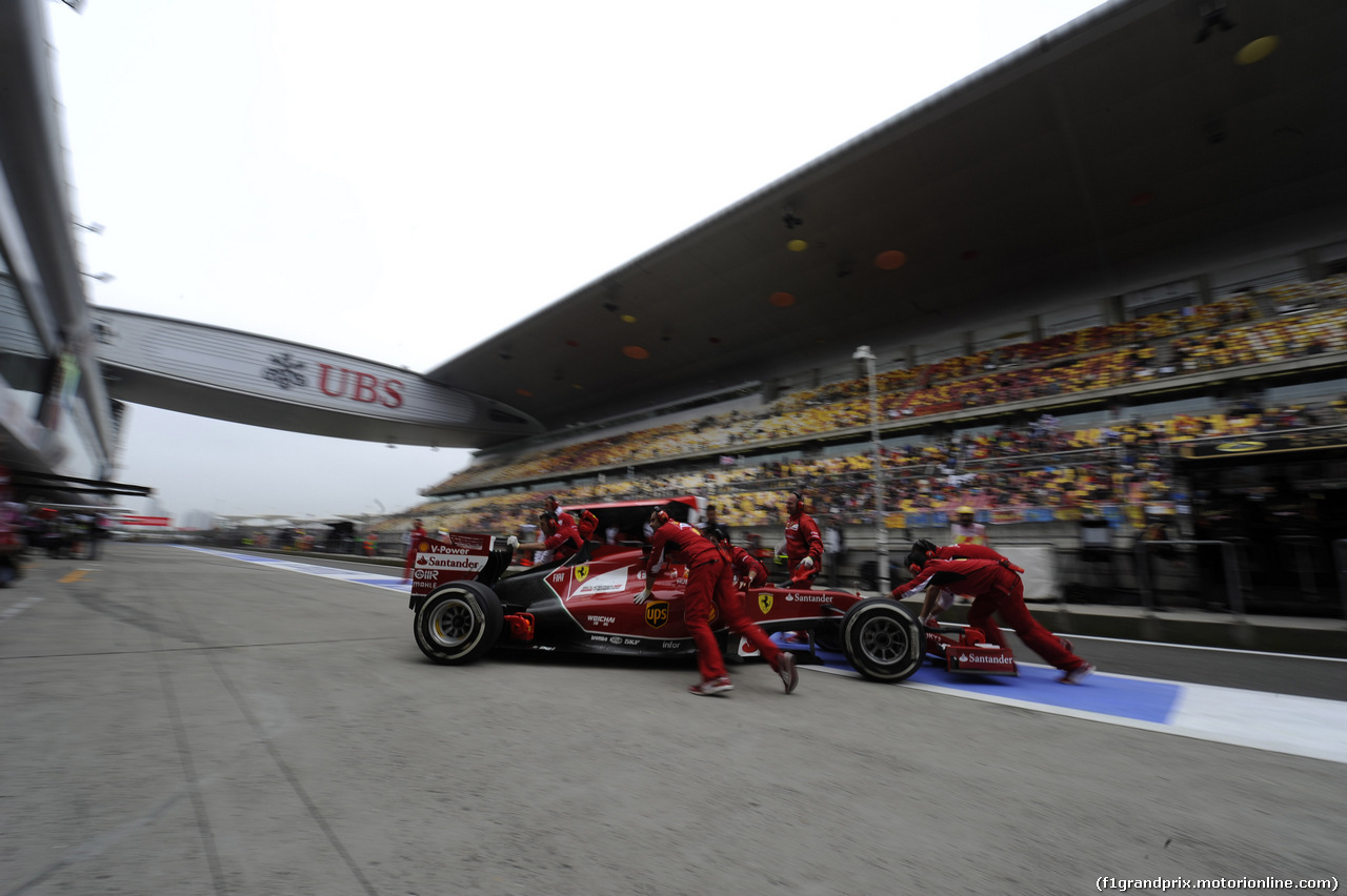 GP CINA, 18.04.2014- Prove Libere 1, Fernando Alonso (ESP) Ferrari F14T