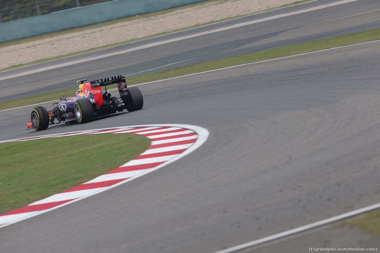 GP CINA, 18.04.2014- Prove Libere 2, Daniel Ricciardo (AUS) Infiniti Red Bull Racing RB10