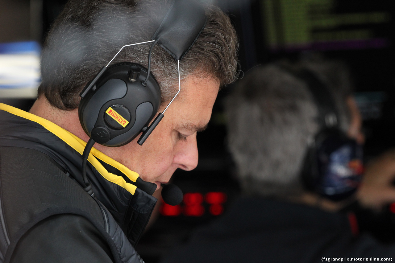 GP CINA, 18.04.2014- Prove Libere 2, Mario Isola (ITA), Sporting Director Pirelli