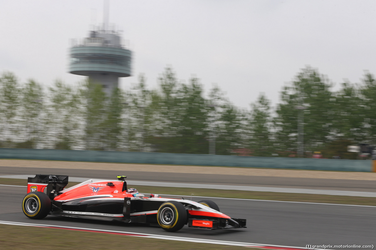 GP CINA, 18.04.2014- Prove Libere 2, Max Chilton (GBR), Marussia F1 Team MR03