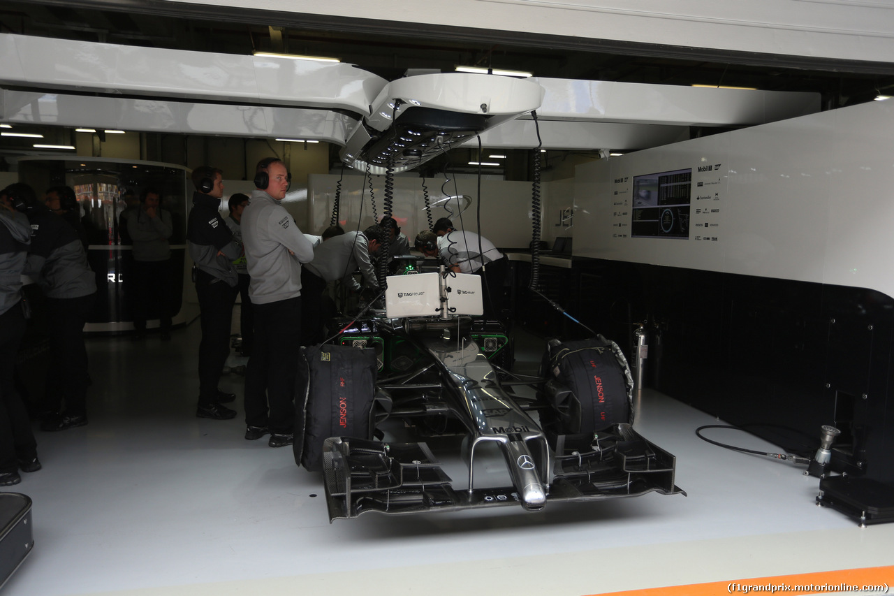 GP CINA, 18.04.2014- Prove Libere 2, Jenson Button (GBR) McLaren Mercedes MP4-29