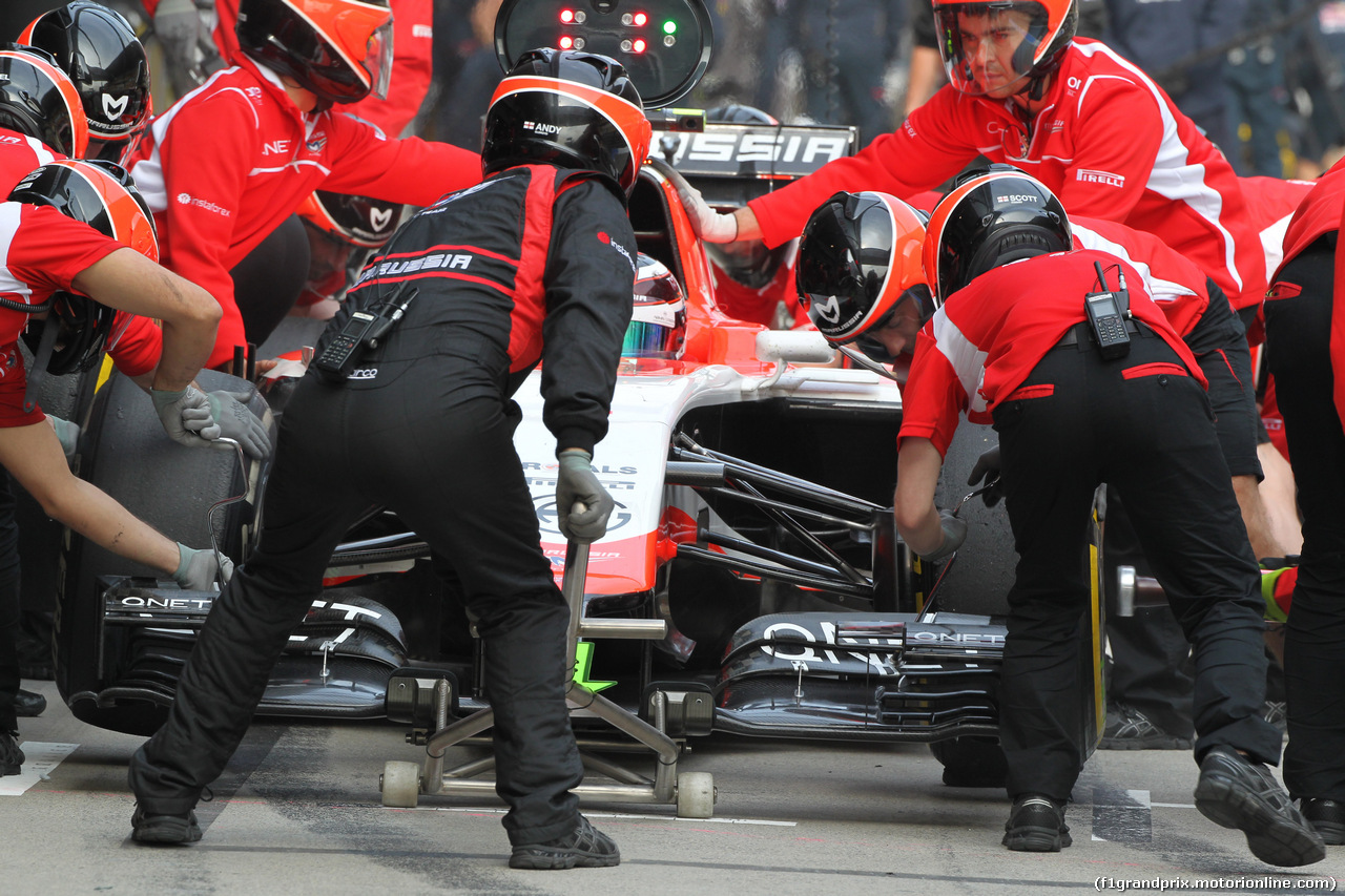 GP CINA, 18.04.2014- Prove Libere 2, Max Chilton (GBR), Marussia F1 Team MR03