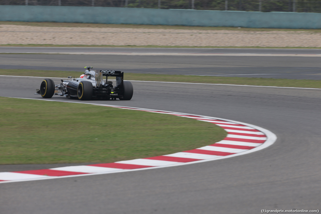 GP CINA, 18.04.2014- Prove Libere 2, Kevin Magnussen (DEN) McLaren Mercedes MP4-29