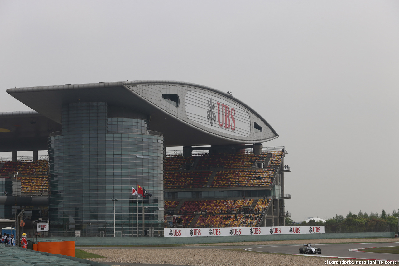GP CINA, 18.04.2014- Prove Libere 2, Felipe Massa (BRA) Williams F1 Team FW36