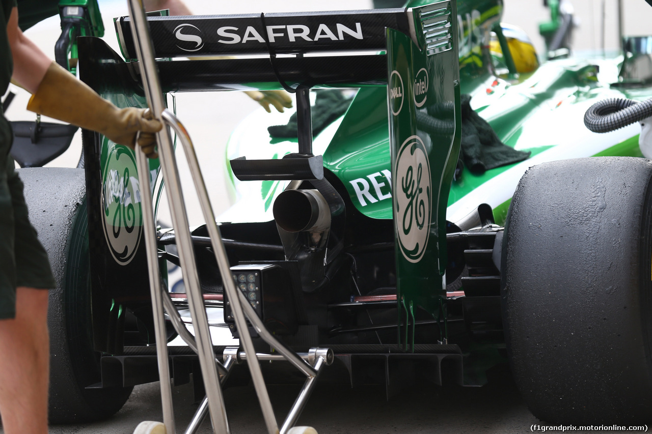 GP CINA, 18.04.2014- Prove Libere 2, Marcus Ericsson (SWE) Caterham F1 Team CT-04