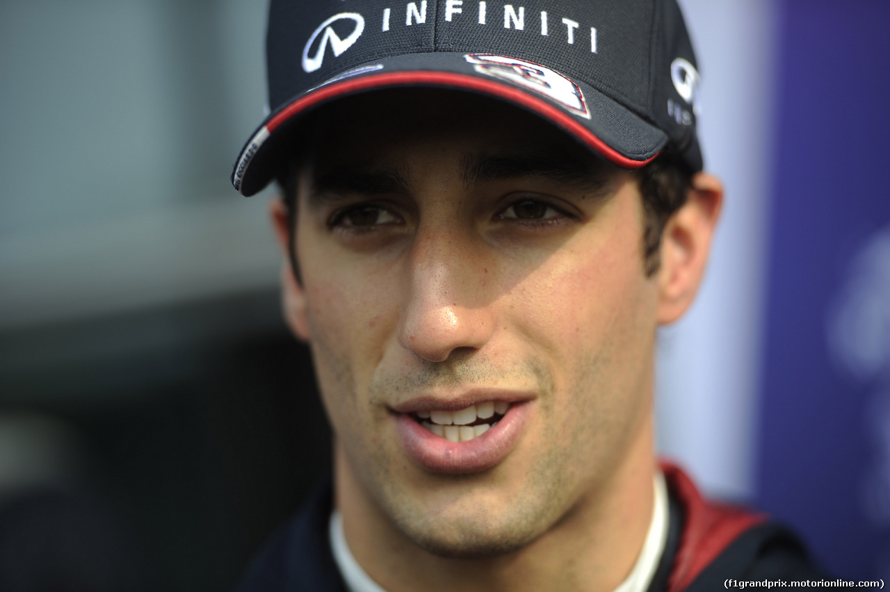 GP CINA, 18.04.2014- Prove Libere 2, Daniel Ricciardo (AUS) Infiniti Red Bull Racing RB10