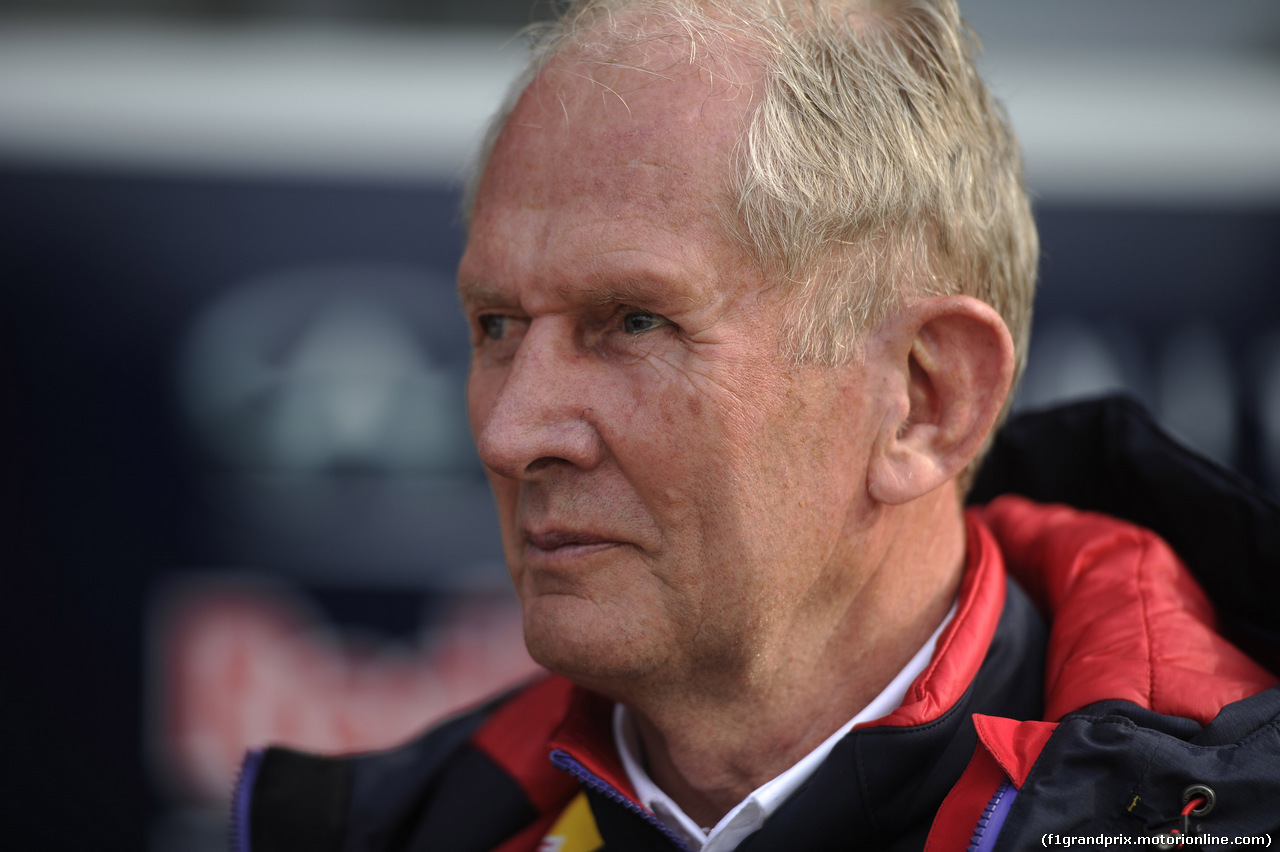 GP CINA, 18.04.2014- Prove Libere 2, Helmut Marko (AUT), Red Bull Racing, Red Bull Advisor