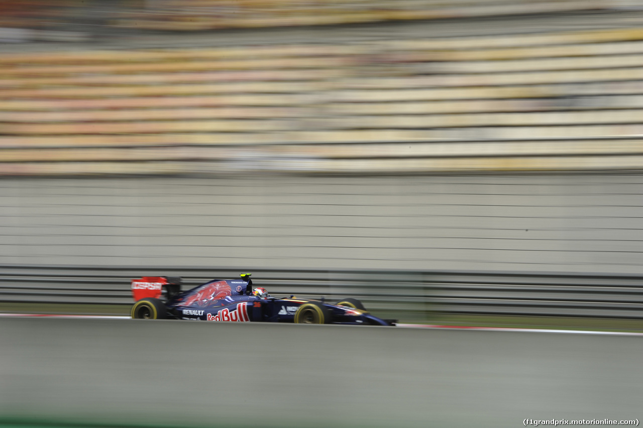 GP CINA, 18.04.2014- Prove Libere 2, Daniil Kvyat (RUS) Scuderia Toro Rosso STR9