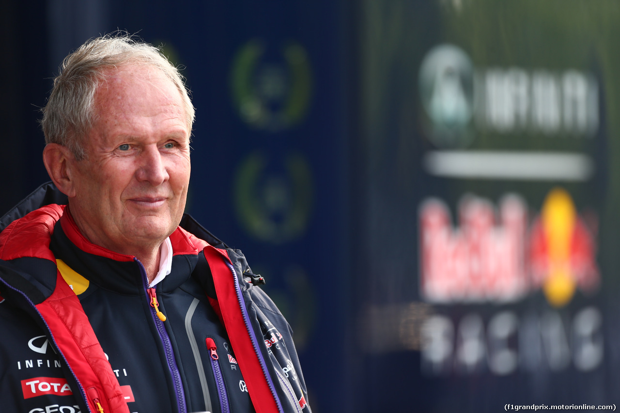 GP CINA, 18.04.2014- Helmut Marko (AUT), Red Bull Racing, Red Bull Advisor
