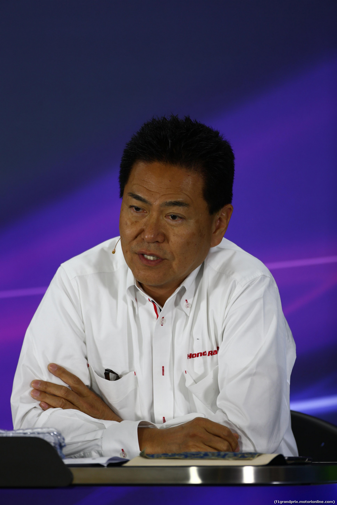 GP CINA, 18.04.2014- Venerdi' Press Conference, Yasuhisa Arai (JPN) Honda