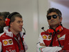 GP CINA, 18.04.2014- Free Practice 2,  Marco Mattiacci (ITA) Team Principal, Ferrari with Antonello Coletta (ITA) Director of Ferrari Sport activities