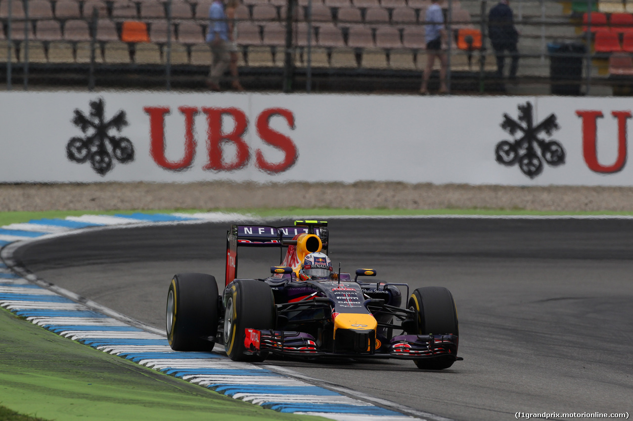 GP GERMANIA, 20.07.2014- Gara, Daniel Ricciardo (AUS) Infiniti Red Bull Racing RB10