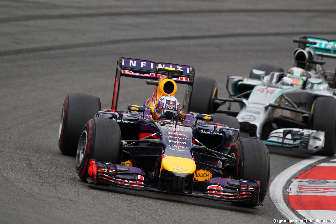 GP GERMANIA, 20.07.2014- Gara, Daniel Ricciardo (AUS) Infiniti Red Bull Racing RB10