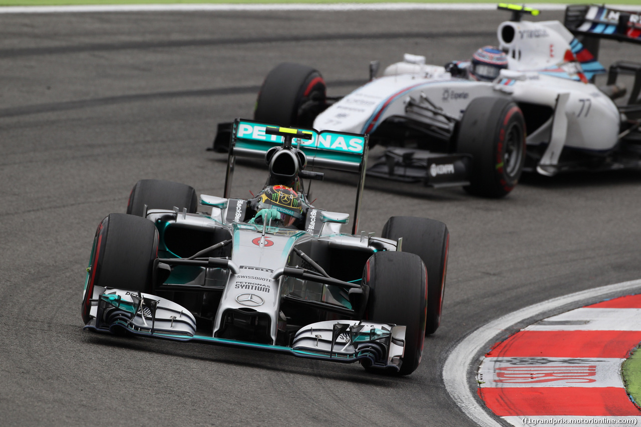 GP GERMANIA, 20.07.2014- Gara, Nico Rosberg (GER) Mercedes AMG F1 W05