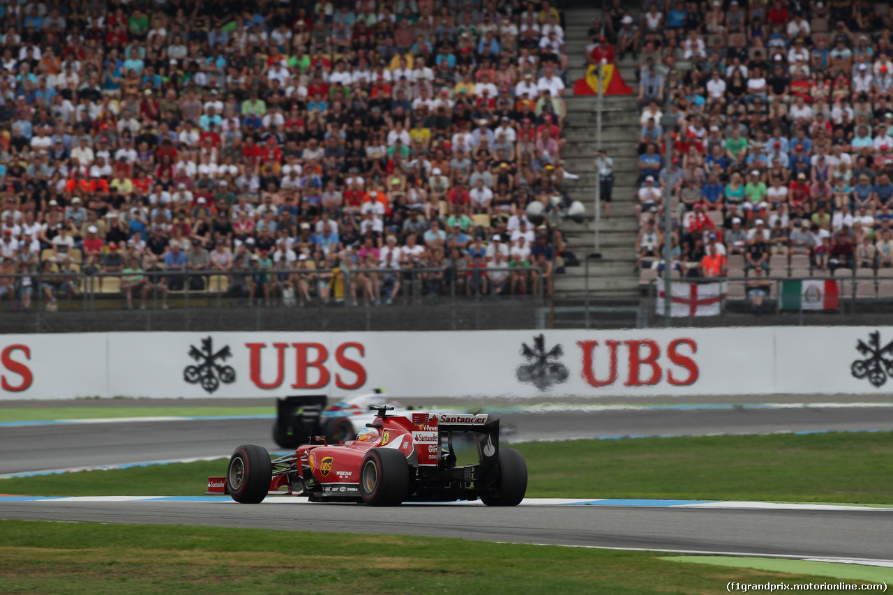 GP GERMANIA, 20.07.2014- Gara, Fernando Alonso (ESP) Ferrari F14T