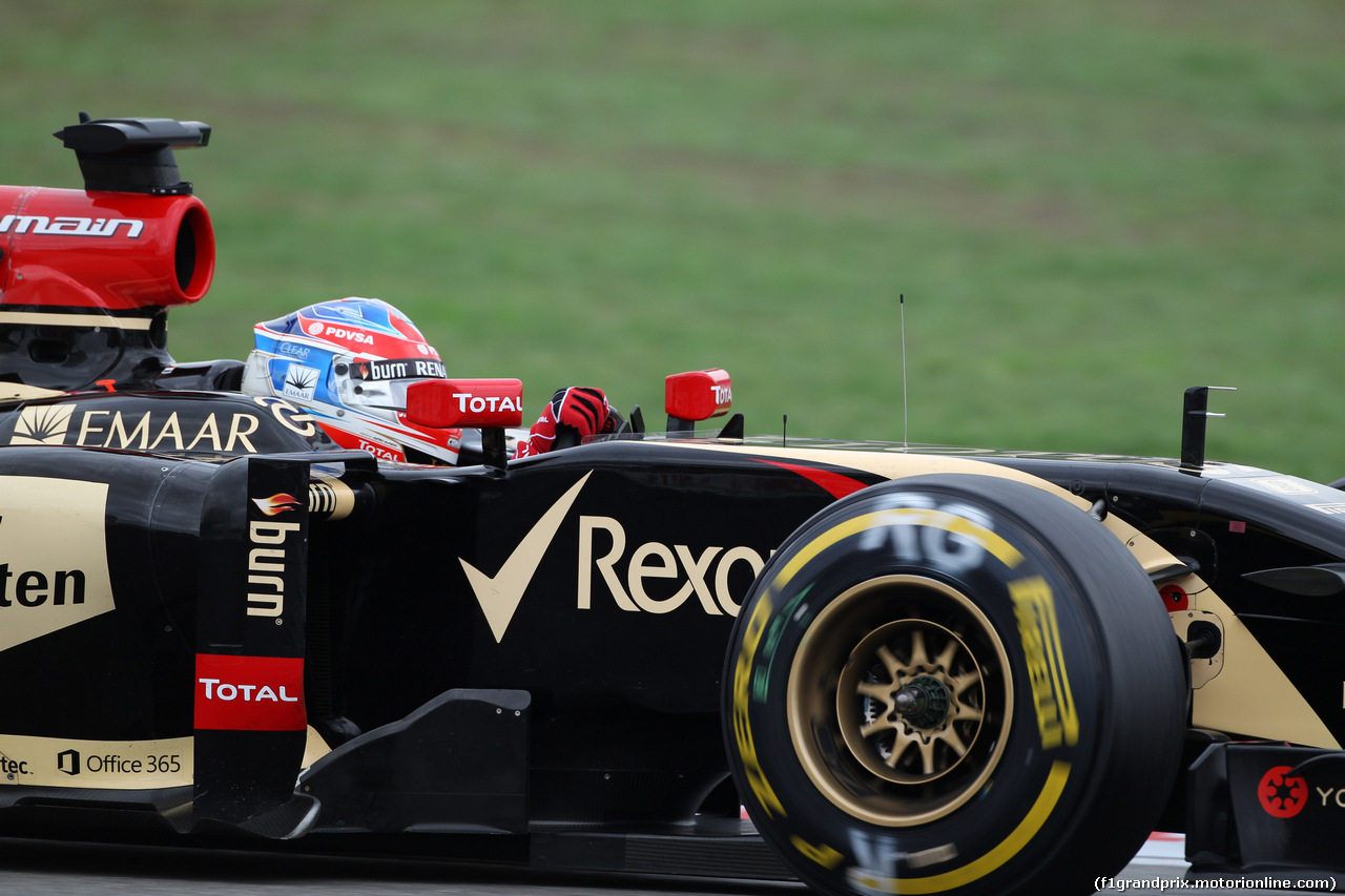 GP GERMANIA, 20.07.2014- Gara, Romain Grosjean (FRA) Lotus F1 Team E22