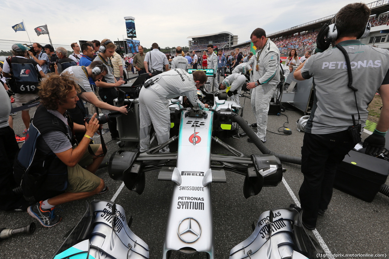 GP GERMANIA, 20.07.2014- Gara, Nico Rosberg (GER) Mercedes AMG F1 W05