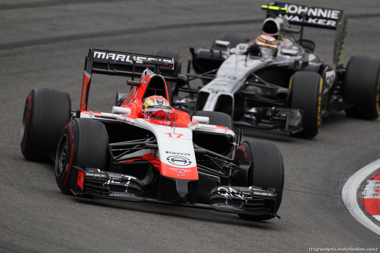 GP GERMANIA, 20.07.2014- Gara, Jules Bianchi (FRA) Marussia F1 Team MR03