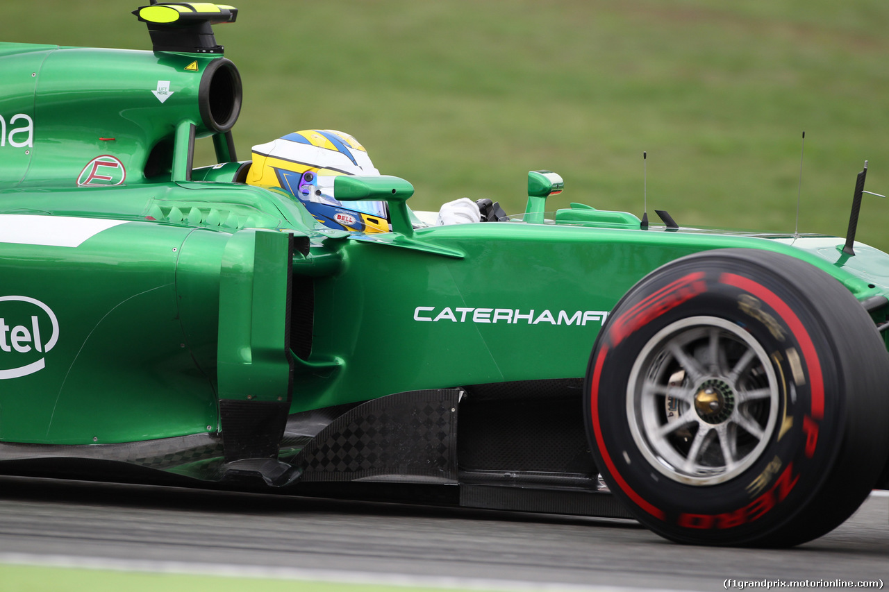 GP GERMANIA, 20.07.2014- Gara, Marcus Ericsson (SWE) Caterham F1 Team CT-04