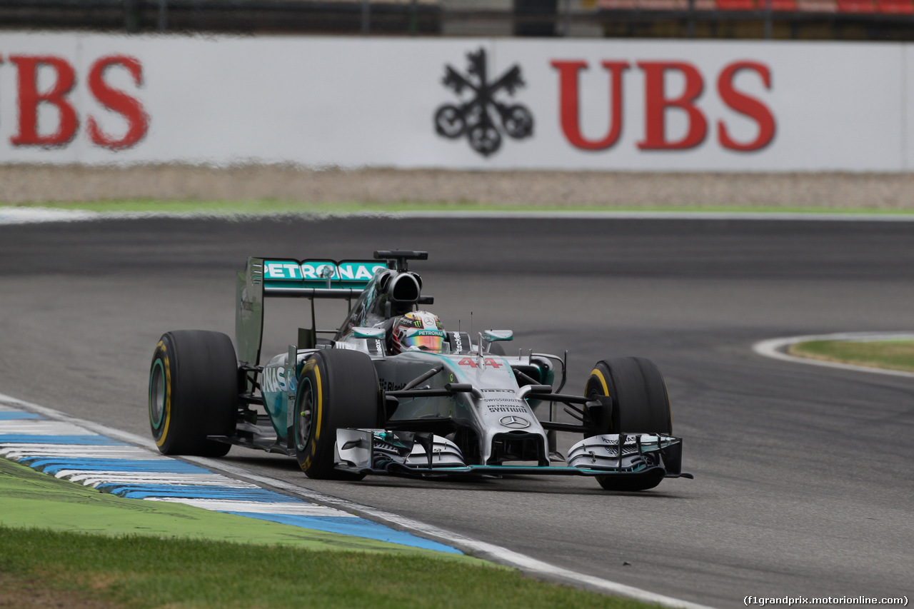 GP GERMANIA, 20.07.2014- Gara, Lewis Hamilton (GBR) Mercedes AMG F1 W05