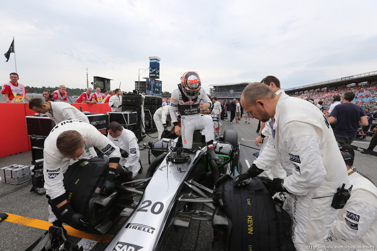 GP GERMANIA, 20.07.2014- Gara, Kevin Magnussen (DEN) McLaren Mercedes MP4-29