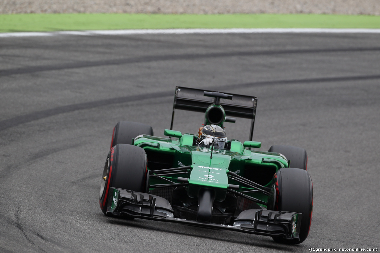 GP GERMANIA, 20.07.2014- Gara, Kamui Kobayashi (JPN) Caterham F1 Team CT05