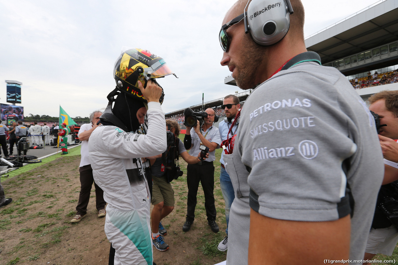 GP GERMANIA, 20.07.2014- Gara, Nico Rosberg (GER) Mercedes AMG F1 W05