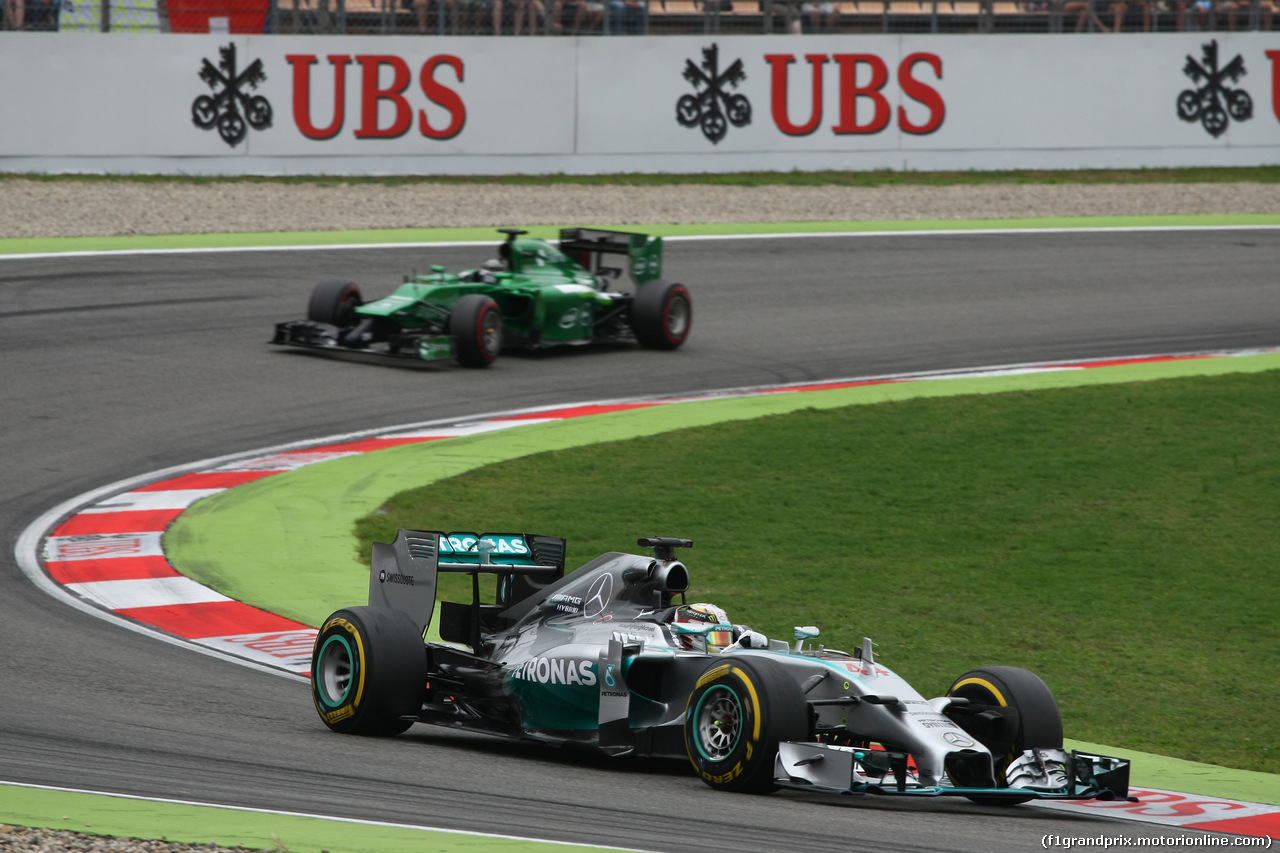 GP GERMANIA, 20.07.2014- Gara, Lewis Hamilton (GBR) Mercedes AMG F1 W05