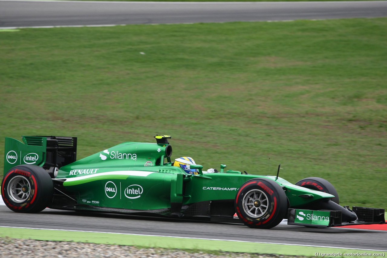 GP GERMANIA, 20.07.2014- Gara, Marcus Ericsson (SWE) Caterham F1 Team CT-04