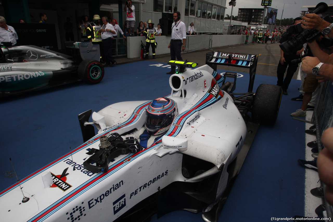GP GERMANIA, 20.07.2014- Gara, Valtteri Bottas (FIN) Williams F1 Team FW36