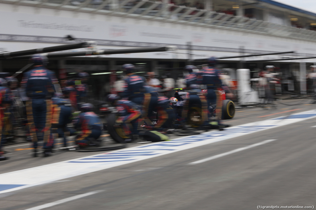 GP GERMANIA, 20.07.2014- Gara, Daniil Kvyat (RUS) Scuderia Toro Rosso STR9