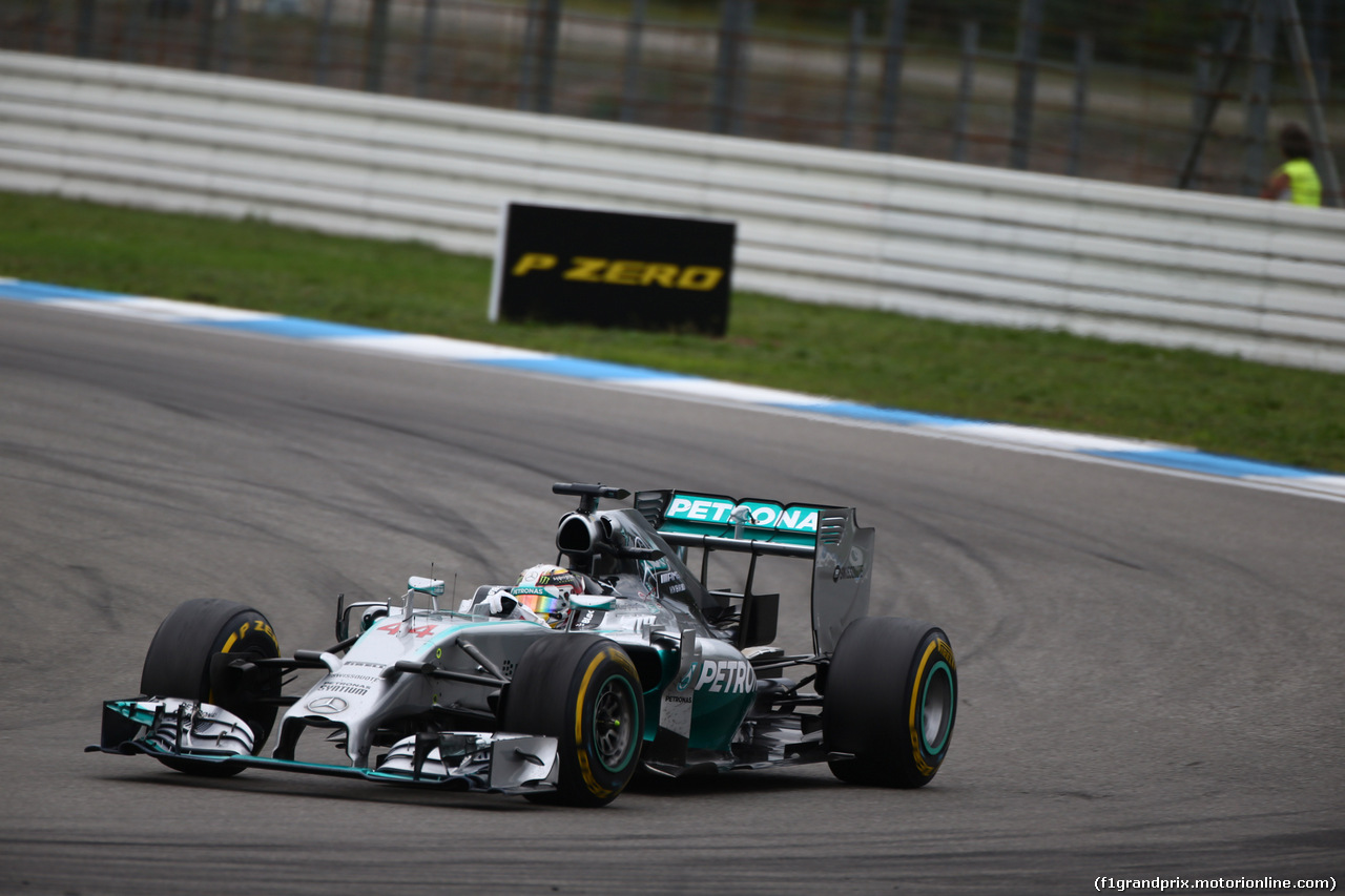 GP GERMANIA, 20.07.2014- Gara, Lewis Hamilton (GBR) Mercedes AMG F1 W05