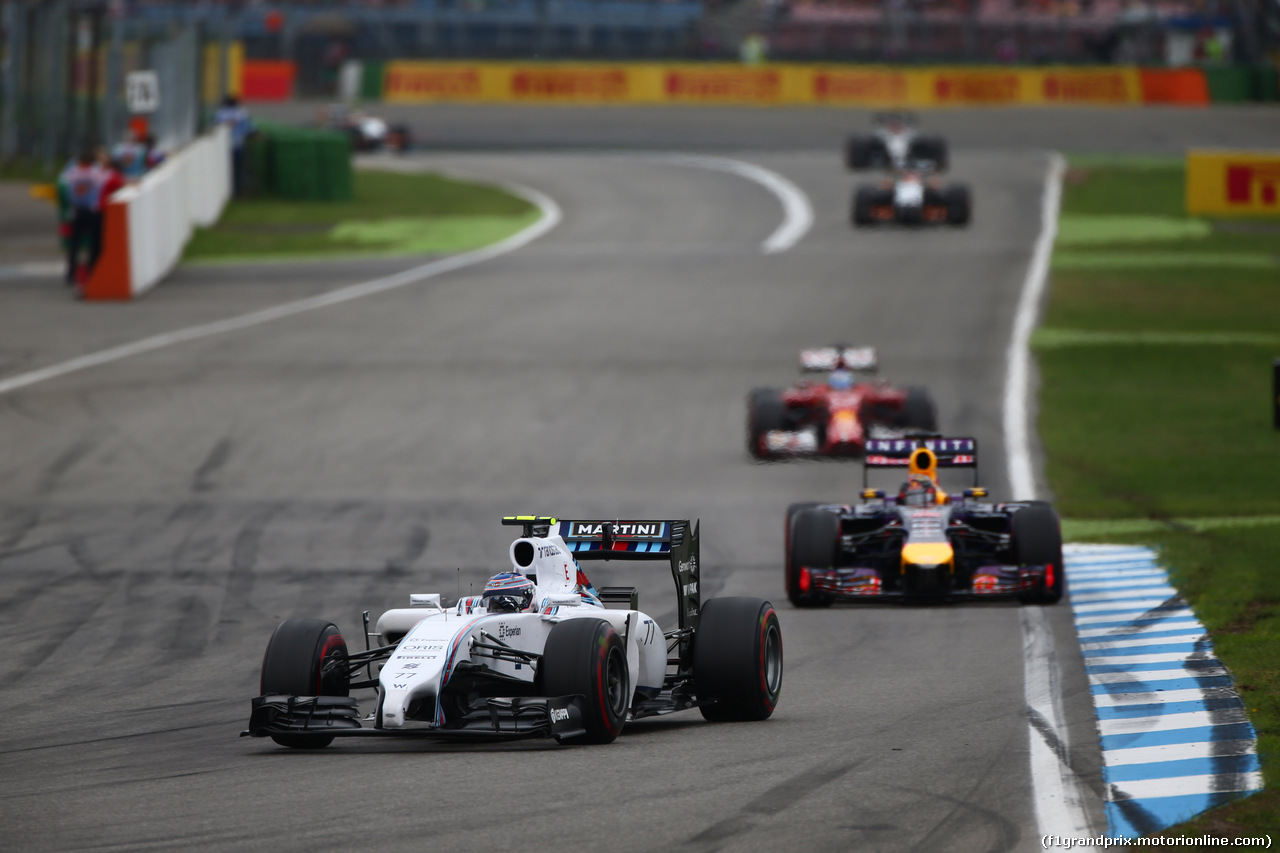 GP GERMANIA, 20.07.2014- Gara, Valtteri Bottas (FIN) Williams F1 Team FW36