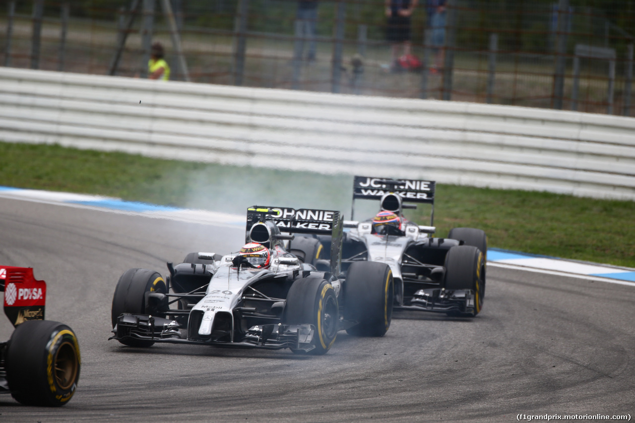 GP GERMANIA, 20.07.2014- Gara, Jenson Button (GBR) McLaren Mercedes MP4-29