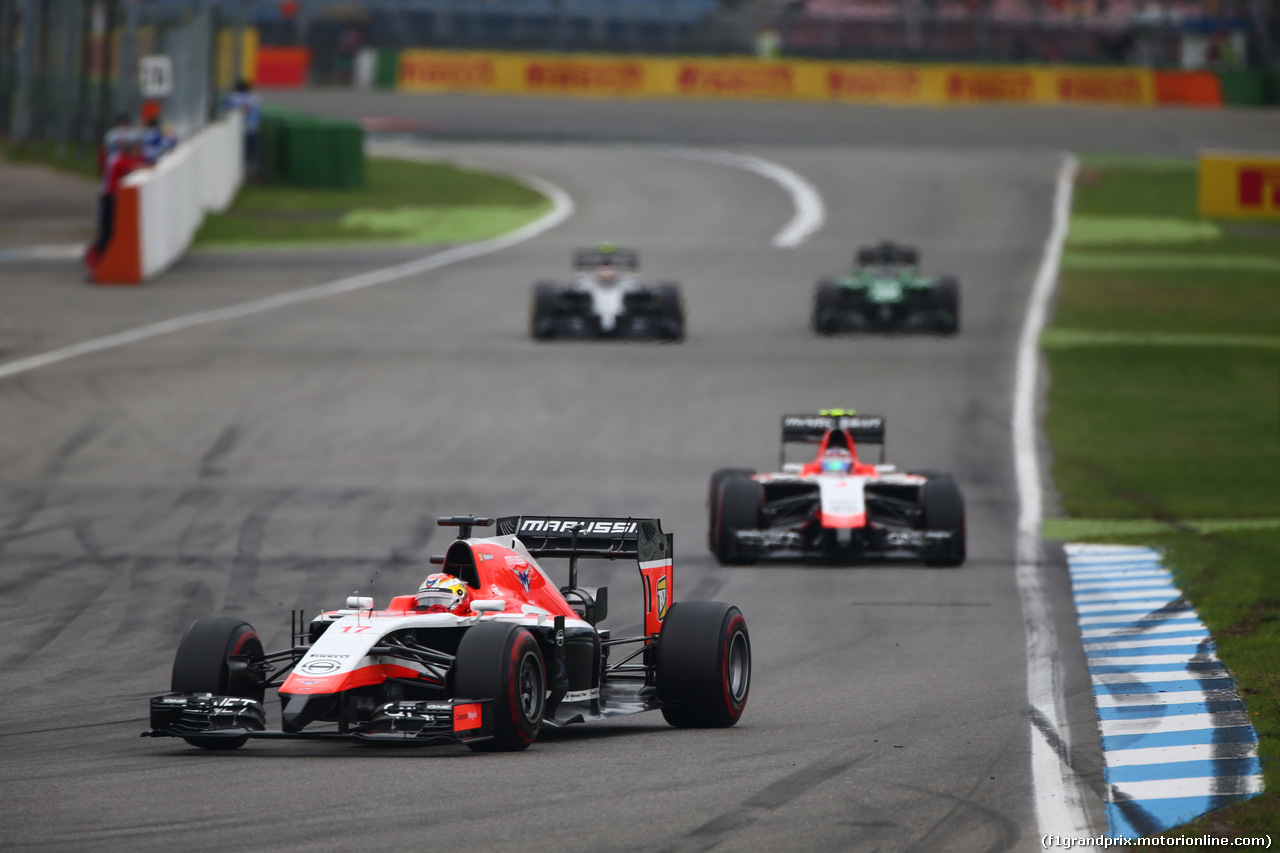GP GERMANIA, 20.07.2014- Gara, Jules Bianchi (FRA) Marussia F1 Team MR03