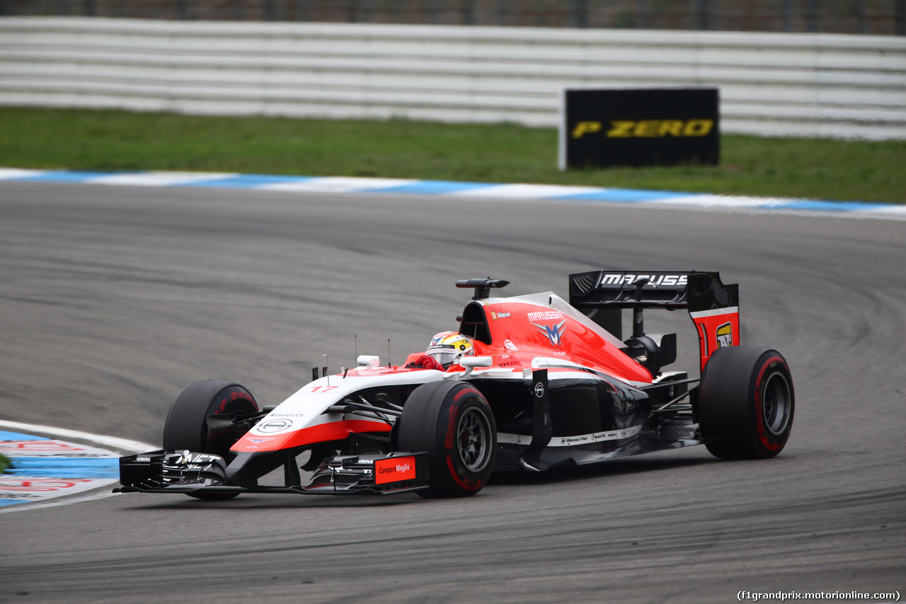 GP GERMANIA, 20.07.2014- Gara, Jules Bianchi (FRA) Marussia F1 Team MR03