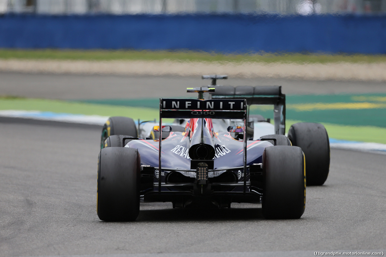 GP GERMANIA, 20.07.2014- Gara, Sebastian Vettel (GER) Infiniti Red Bull Racing RB10