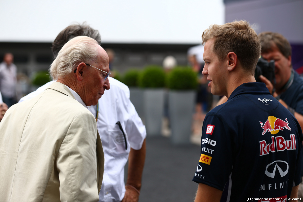 GP GERMANIA, 20.07.2014-  Sebastian Vettel (GER) Infiniti Red Bull Racing RB10