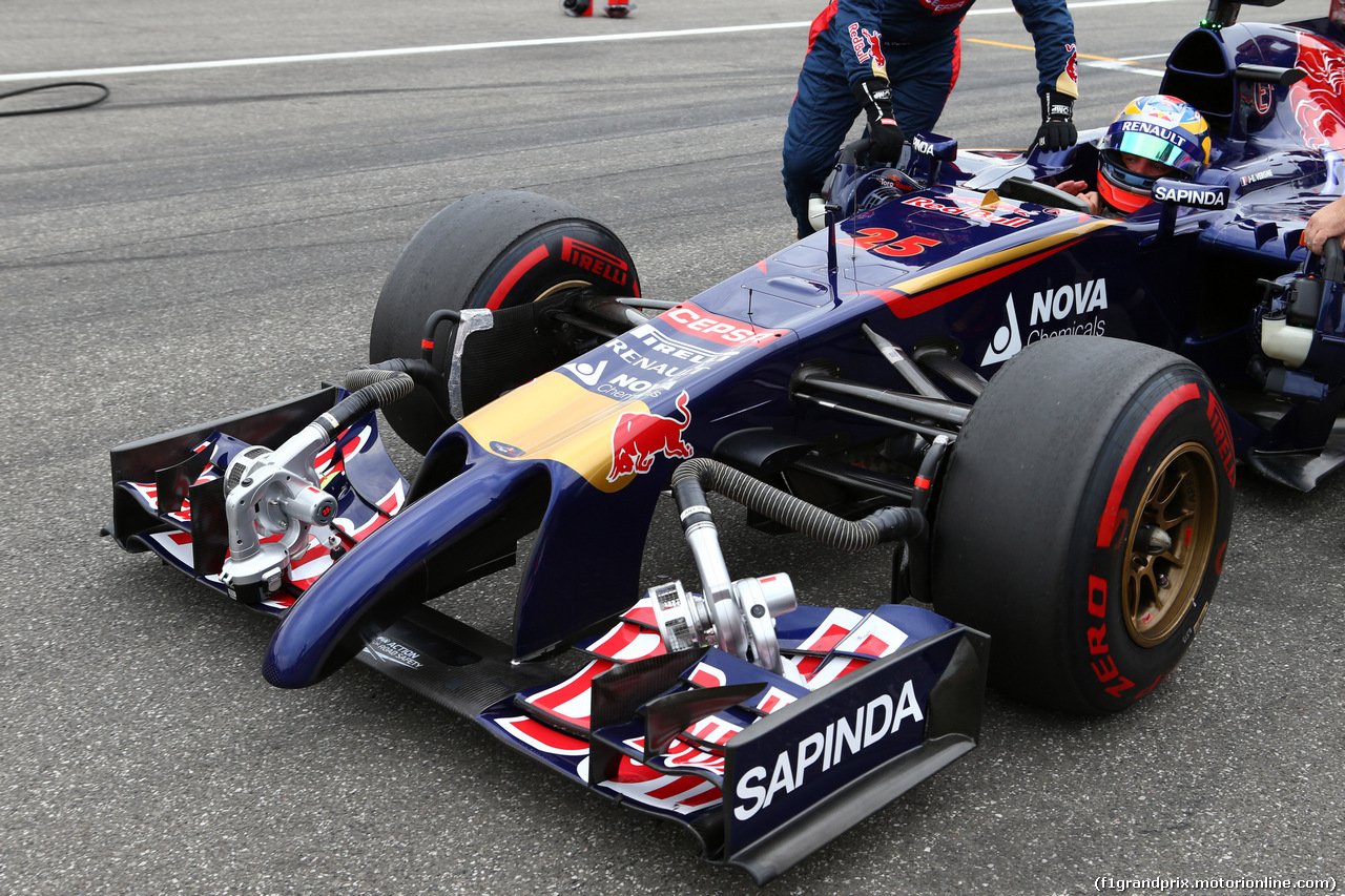 GP GERMANIA, 20.07.2014- Gara, Jean-Eric Vergne (FRA) Scuderia Toro Rosso STR9