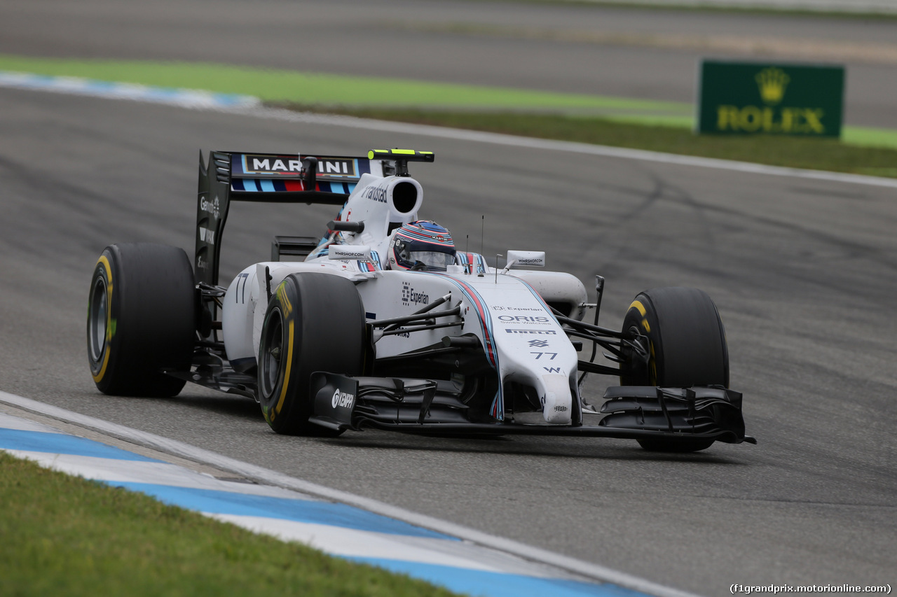 GP GERMANIA, 20.07.2014- Gara, Valtteri Bottas (FIN) Williams F1 Team FW36