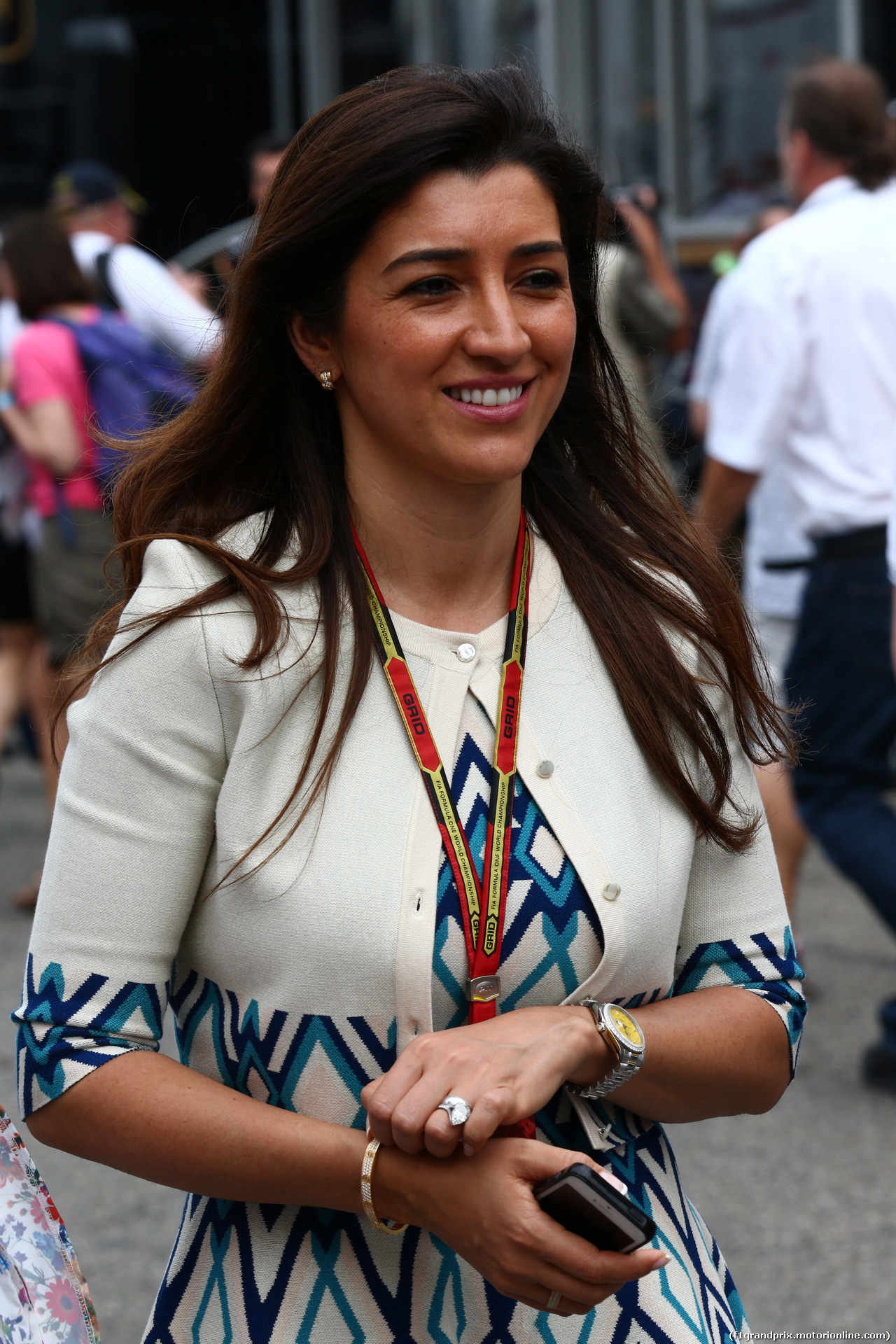 GP GERMANIA, 20.07.201- Fabiana Flosi (BRA), wife of Bernie Ecclestone (GBR).