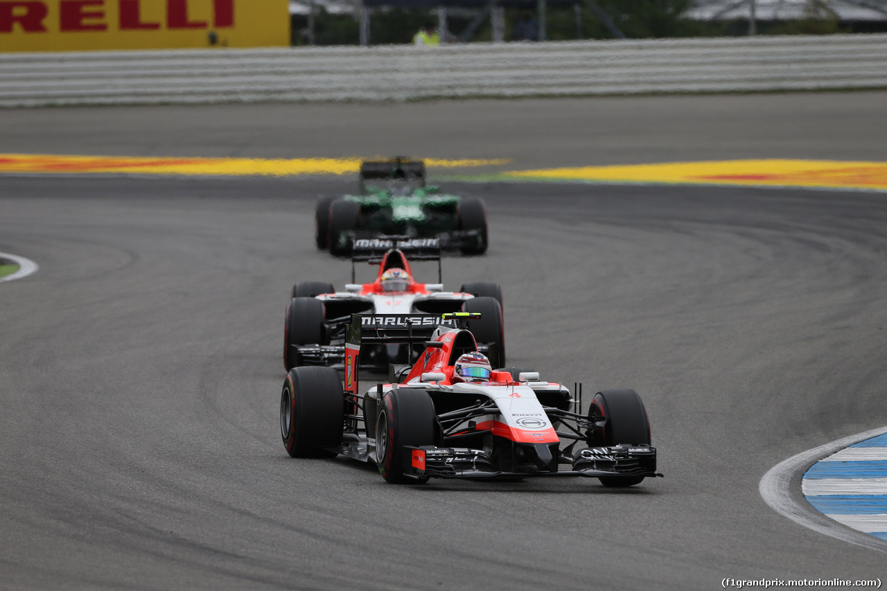 GP GERMANIA, 20.07.2014- Gara, Max Chilton (GBR), Marussia F1 Team MR03