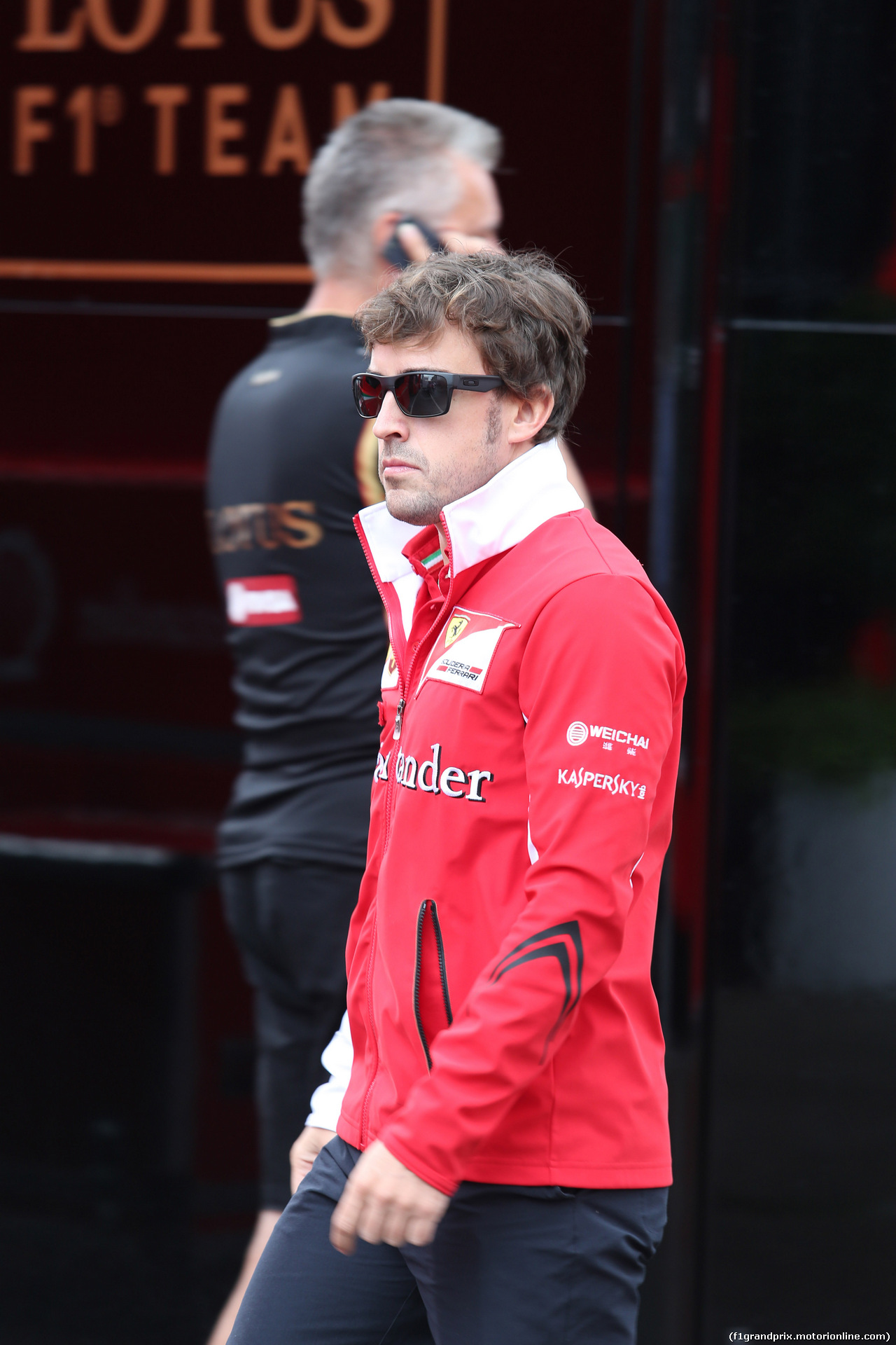 GP GERMANIA, 20.07.2014- Fernando Alonso (ESP) Ferrari F14T
