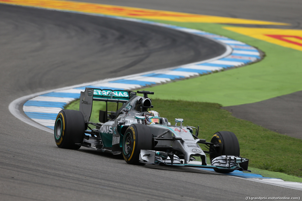 GP GERMANIA, 20.07.2014- Gara, Lewis Hamilton (GBR) Mercedes AMG F1 W05